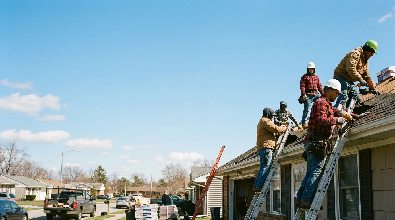 Roofing in Pompeii, MI near me
